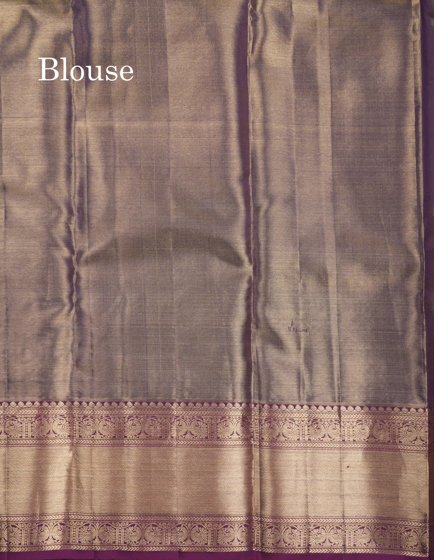 Beautiful Light Peach Tissue Bridal Pure Kanjivaram Silk Saree With Contrast Dark Magenta Traditional Border