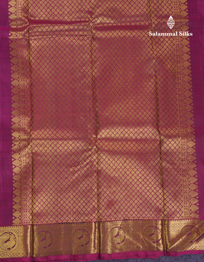 Beautiful Black Pure Kanjivaram Silk Saree With Contrast Dark Maroon Traditional Medium Border