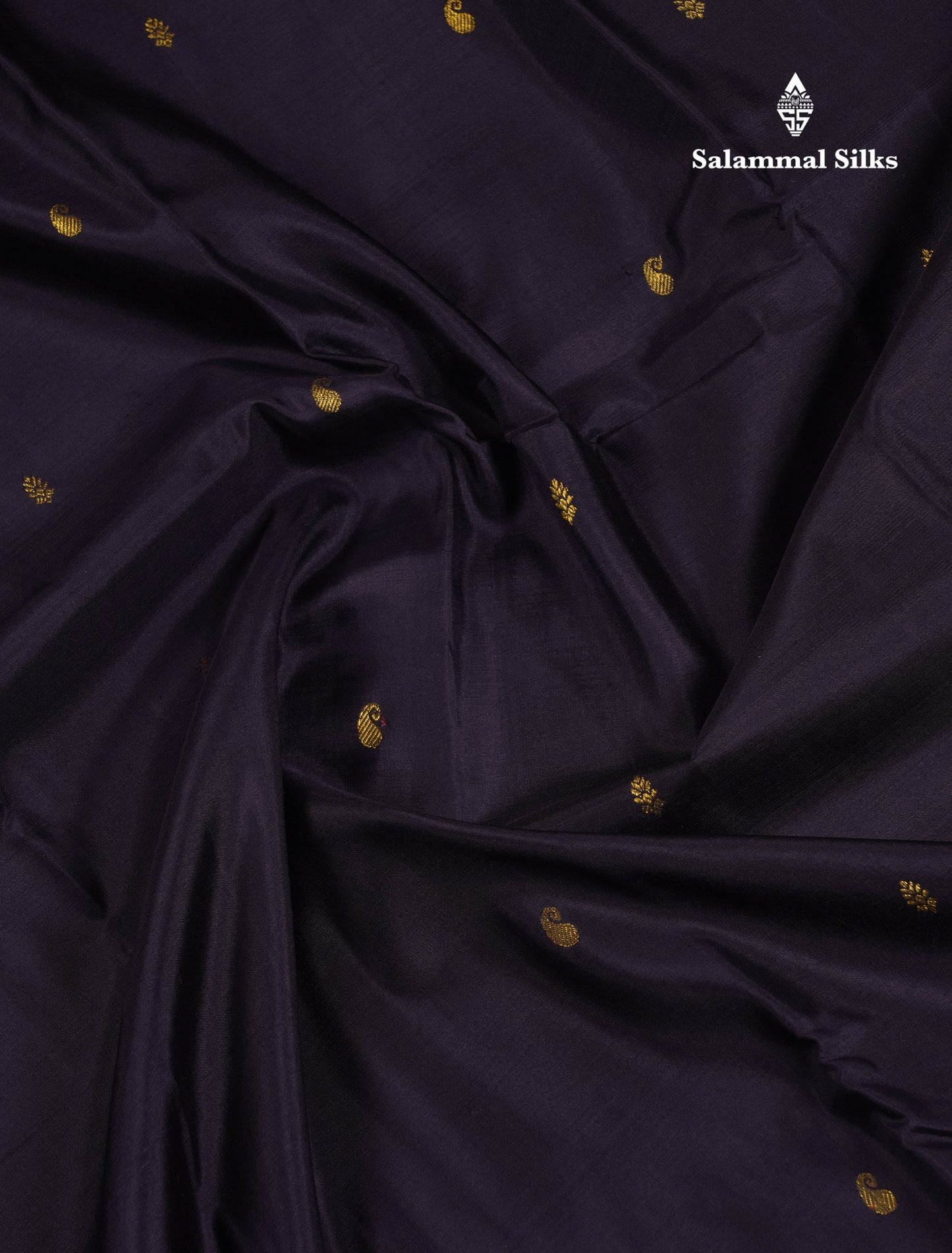 Beautiful Black Pure Kanjivaram Silk Saree With Contrast Dark Maroon Traditional Medium Border