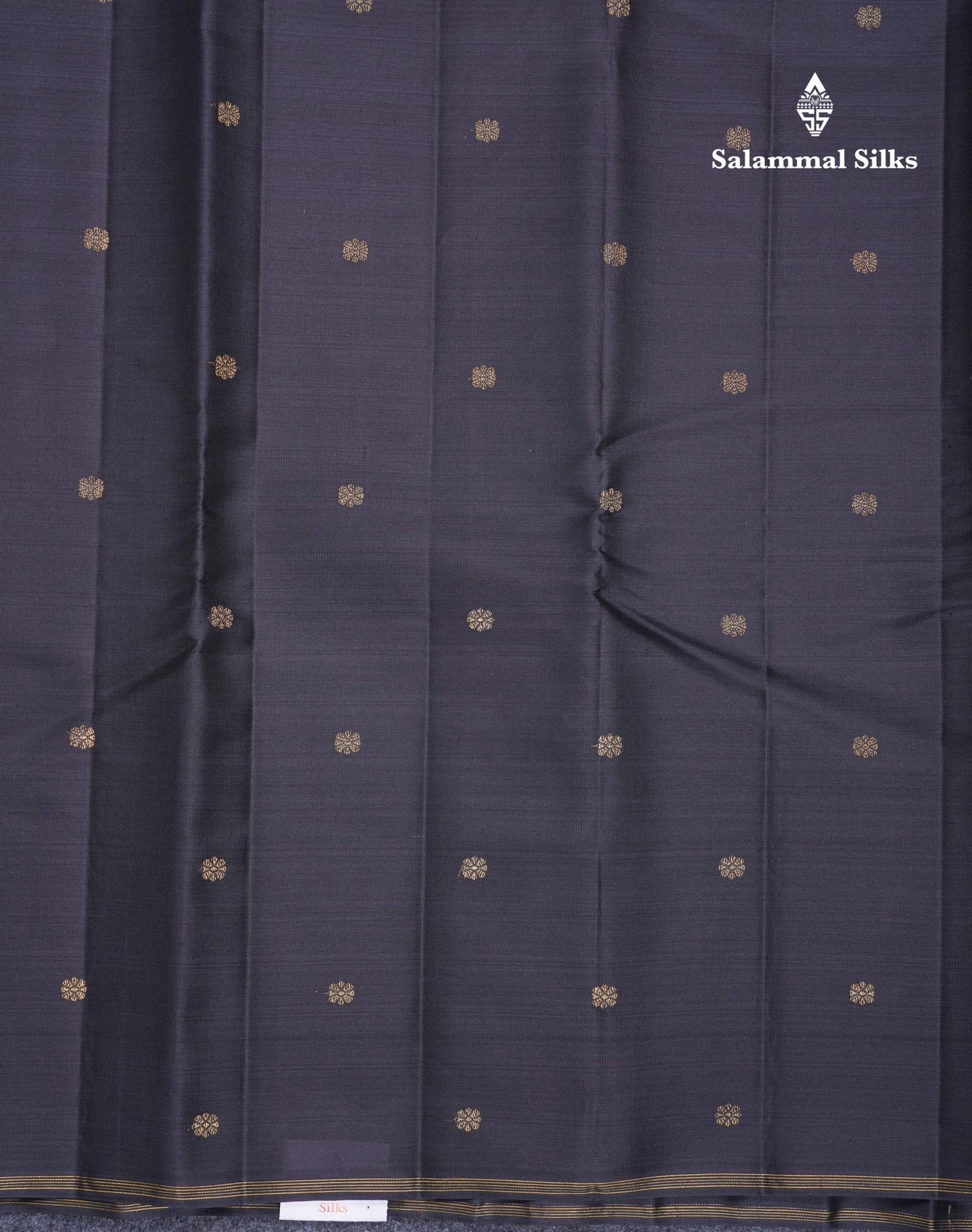 Beautiful Dark Kanchana 2G Fancy Pure Kanjivaram Silk Saree With Contrast Magenta Pink Blouse