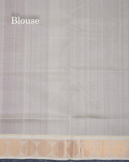 Magenta Colour Pure Silk Cotton Saree With Contrast Half White Blouse