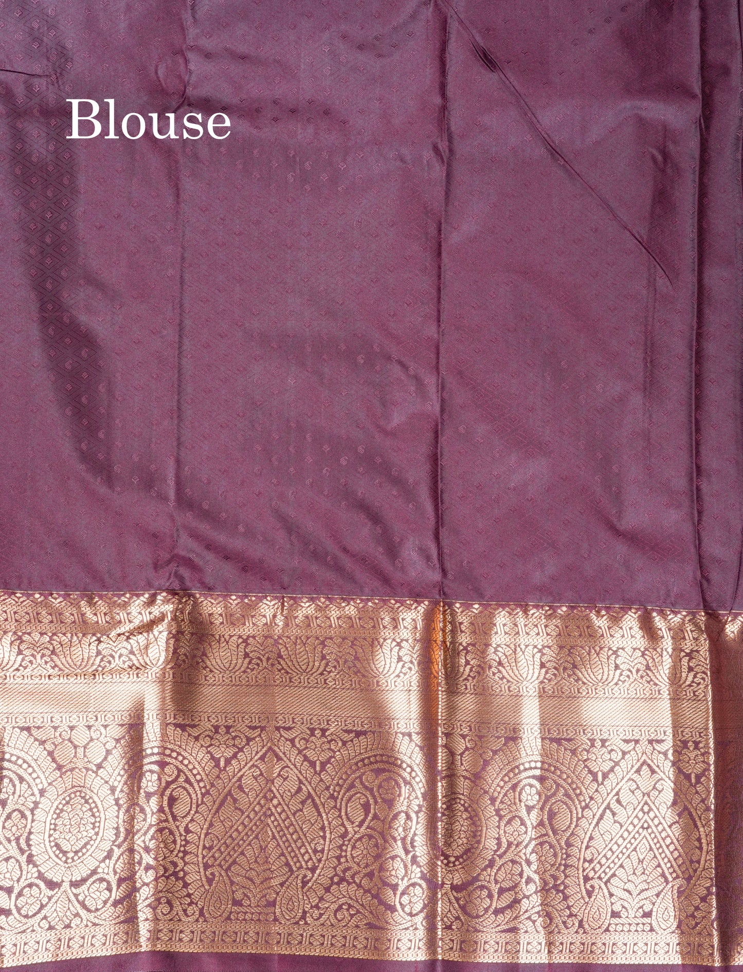 Magenta Pink Bridal Semi Silk Saree With Contrast Brown Long Border