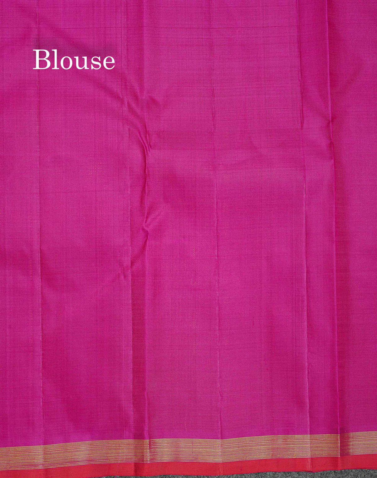Pure Kanjivaram Silk Saree - Orange Colour Body Zari Butta With Small Zari Border
