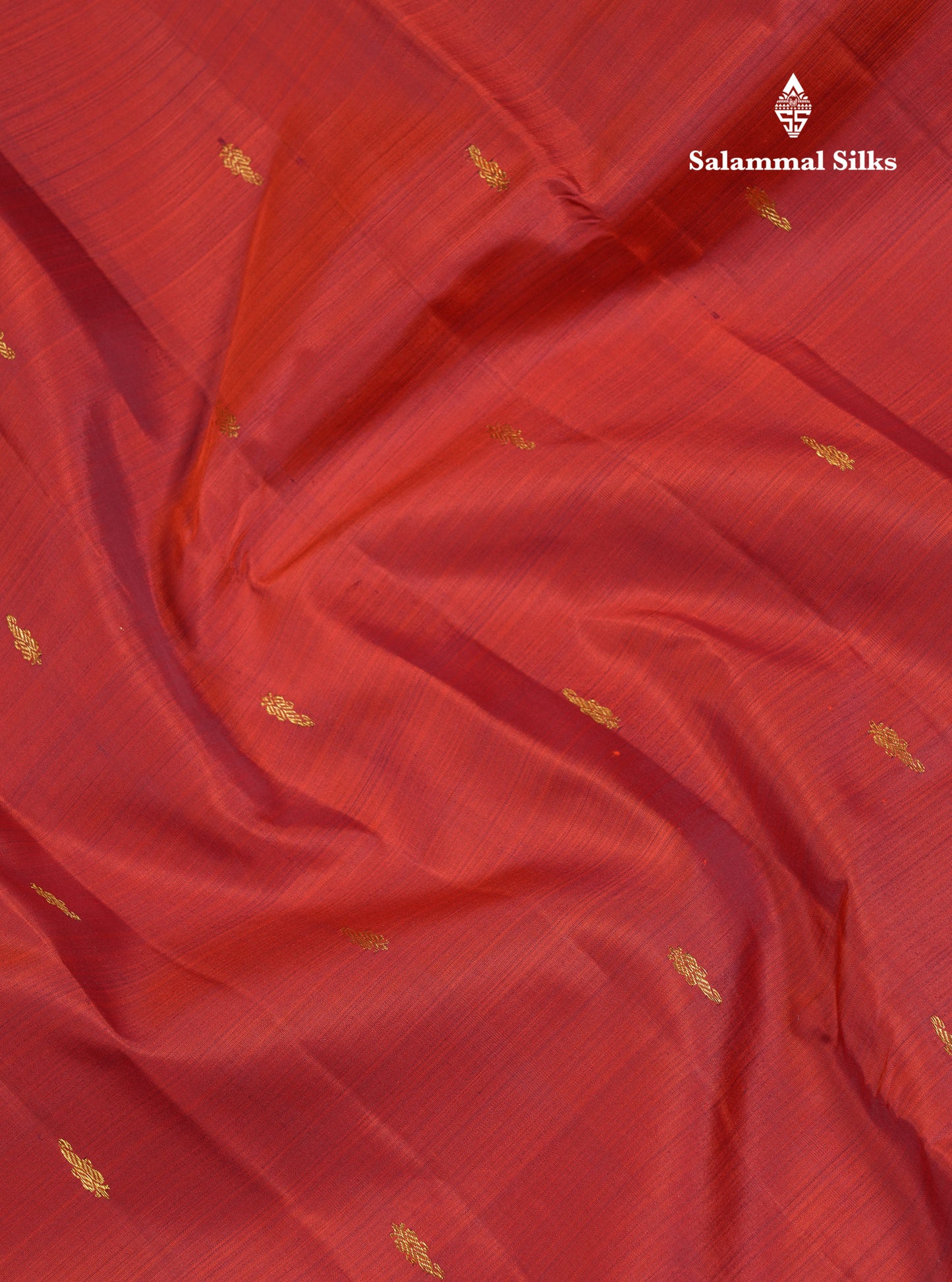Beautiful Rust Orange Pure Kanjivaram Silk Saree With Contrast Bottle Green Traditional Samll Border