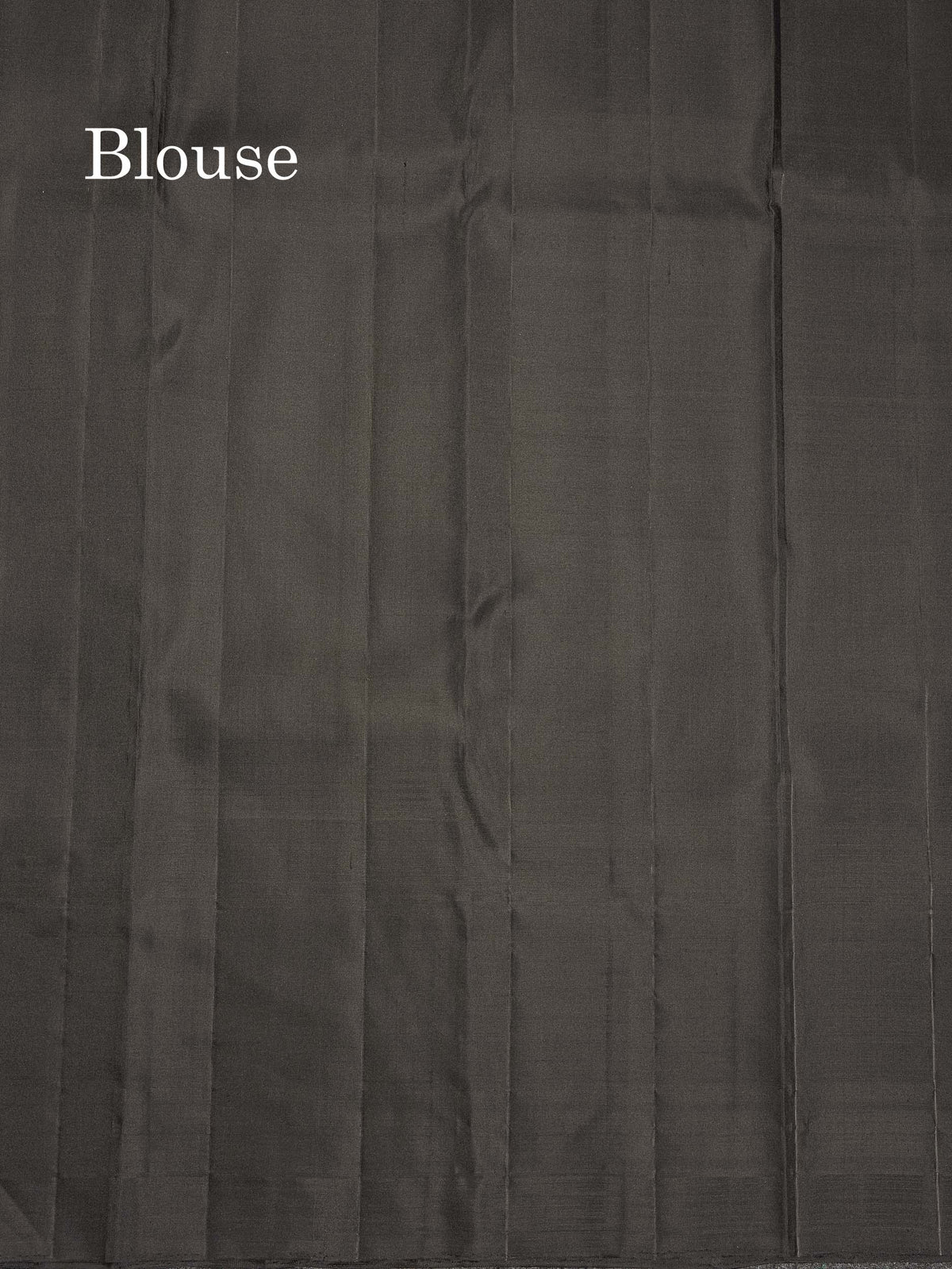 Korvai Tissue Pure Kanjivaram Silk Saree - Burberry Checks With Contrast Black Border