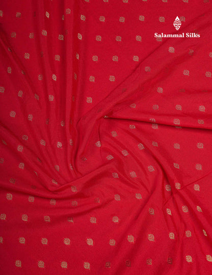 Beautiful Chilly Red Semi Georgette Saree With Fancy Border