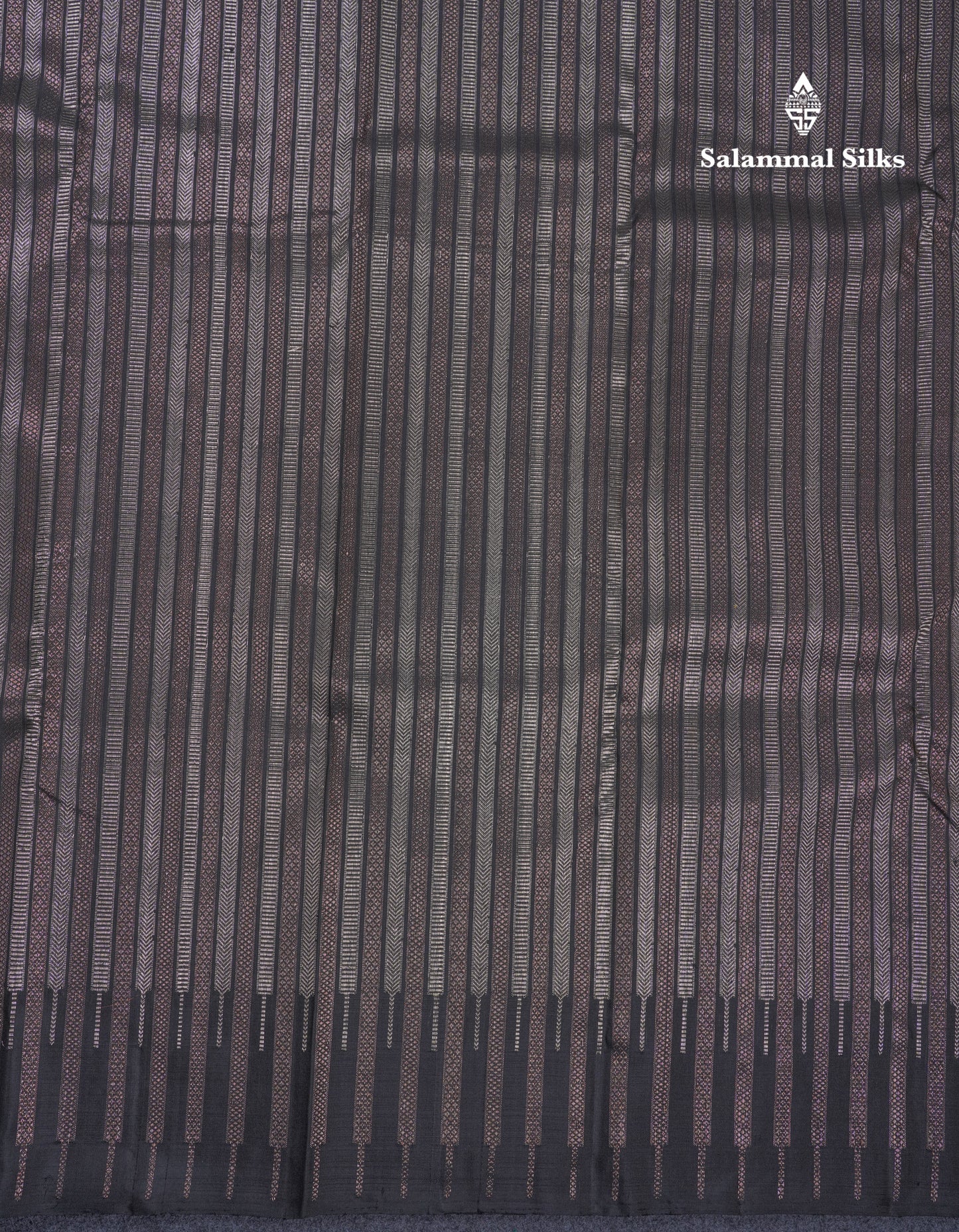 Beautiful Black Fancy Pure Kanjivaram Silk Saree With Contrast Yellow Blouse