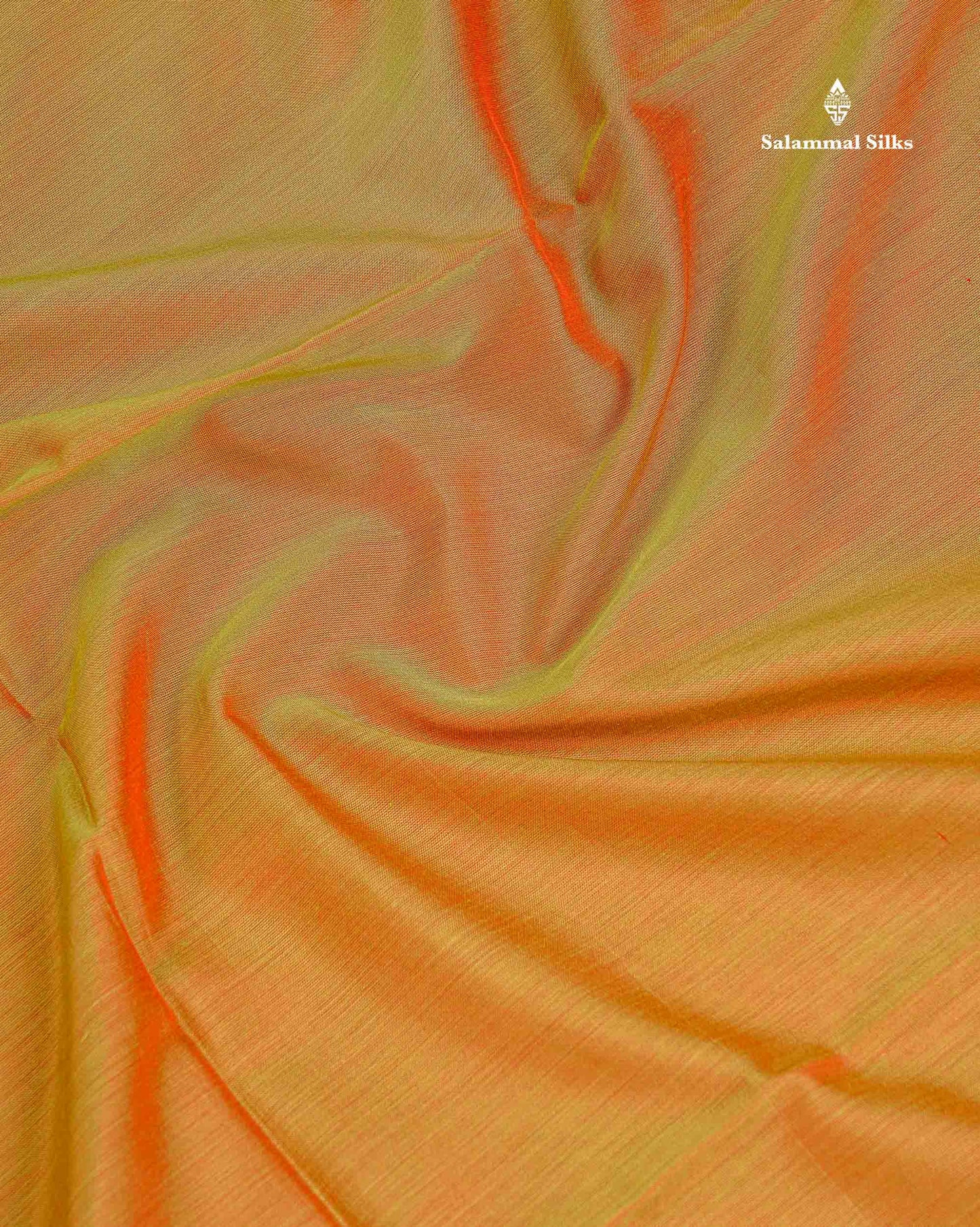 SICO Cotton Saree - Manthulir Yellow Colour Body Plain With Contrast Maroon Blouse