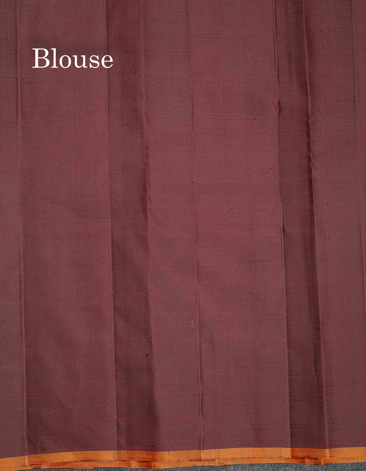 Pure Kanjivaram Silk Saree - Dark Maroon Colour Body Checks With Traditional Butta & Blouse