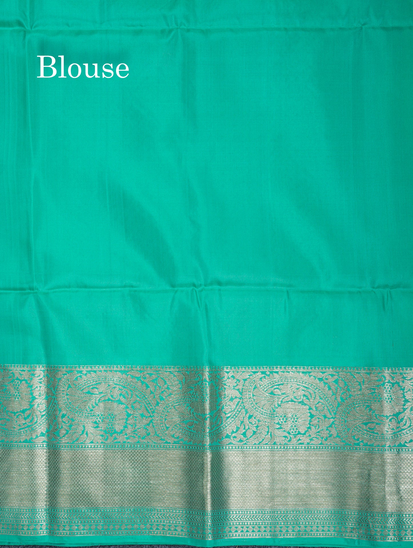 Light Parrot Green Pure Soft Silk Saree With Teal Border