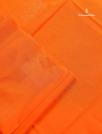 SICO Cotton Saree - Mango Yellow Colour Body Zari Butta With Contrast Bottle Green Blouse