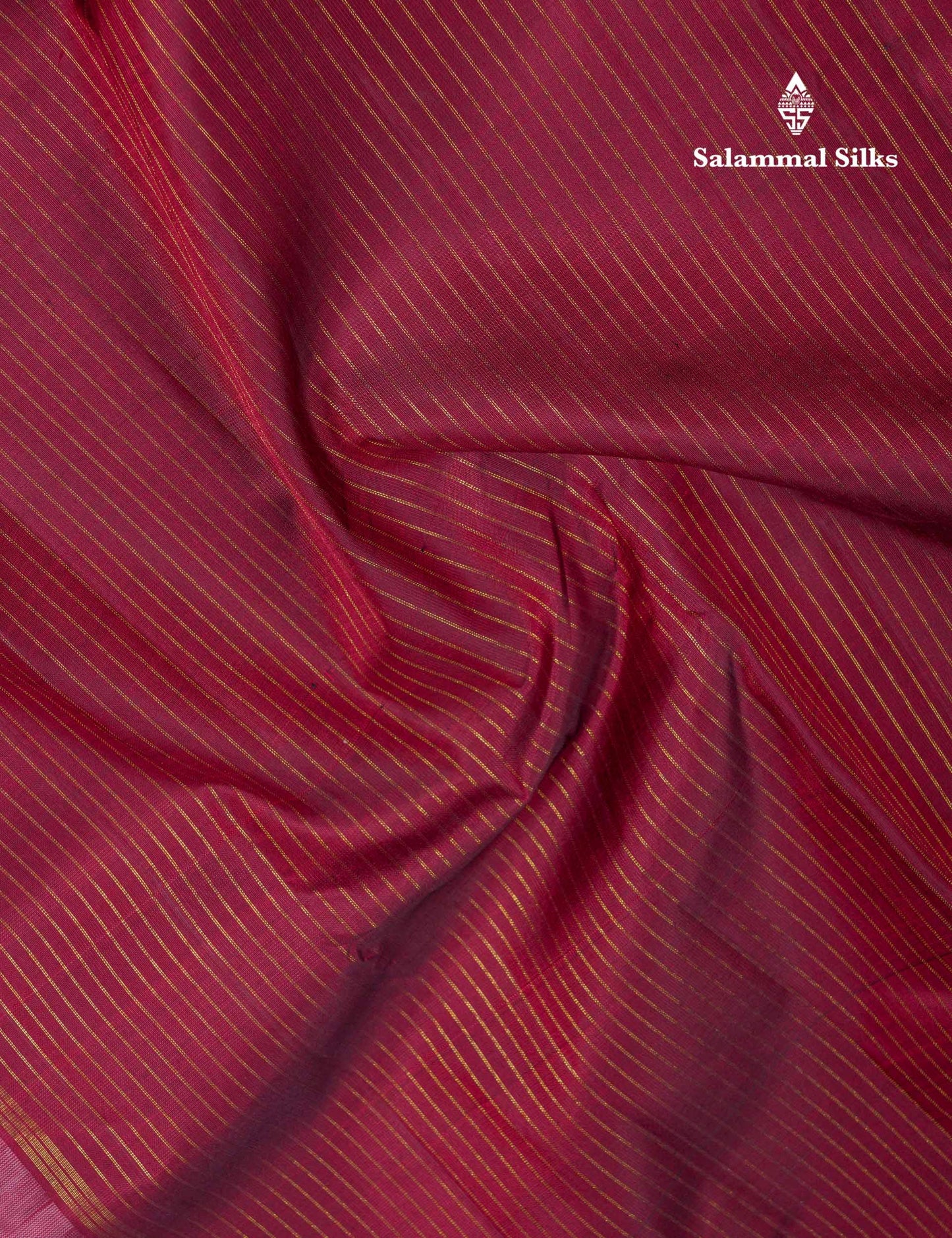 Beautiful Dark Maroon 2G Pure Kanjivaram Silk Saree With Malli Moggu Butta Traditional Border