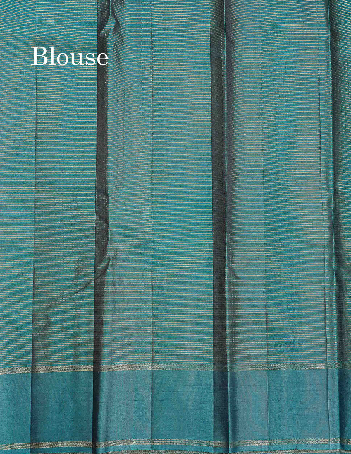 Pure Kanjivaram Silk Saree - Vadamalli Colour Body Vaira Oosi Lines With Butta & Plain Border