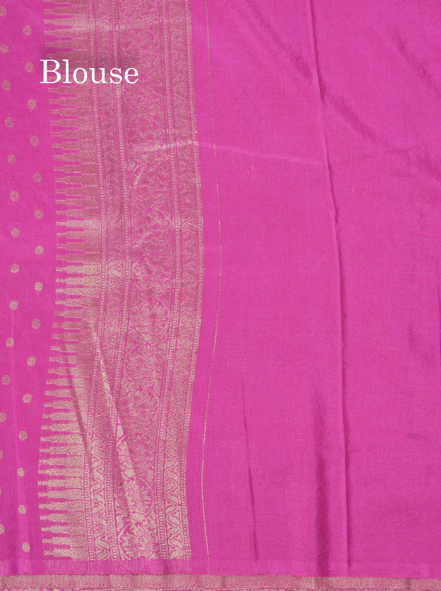 Bottle Green Semi Georgette Saree With Fancy Self Border