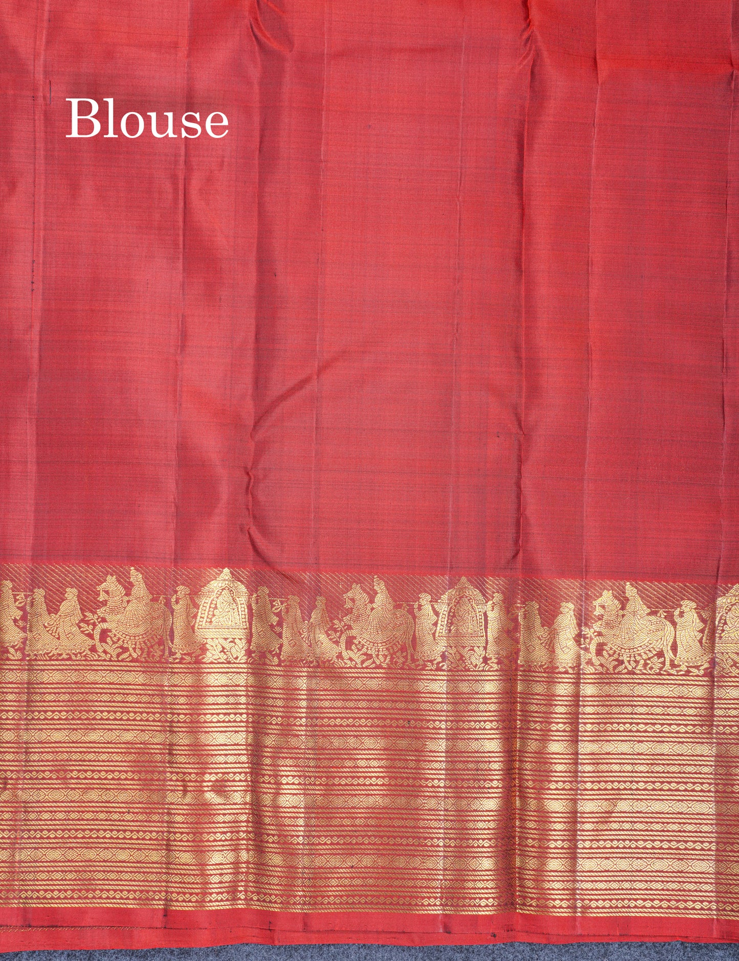 Maroon Pure Kanjivaram Silk Saree With Traditional Long Pallaku Evening Morning Border