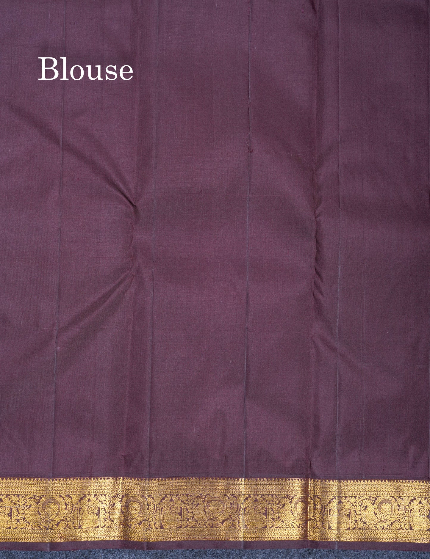 Bottle Green Pure Kanjivaram Silk Saree With Contrast Dark Brown Small Traditional Border