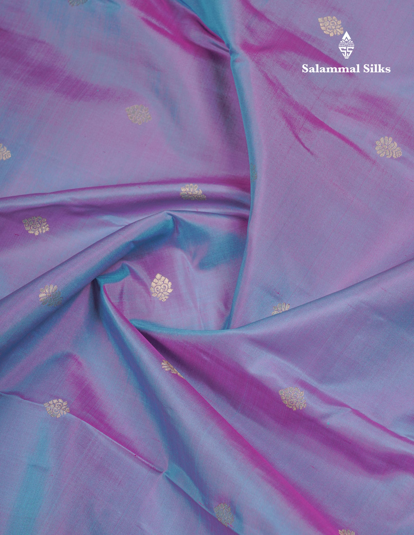Beautiful Dual Tone Lavender Pure Kanjivaram Silk Saree With Contrast Pink Traditional Evening Morning Border