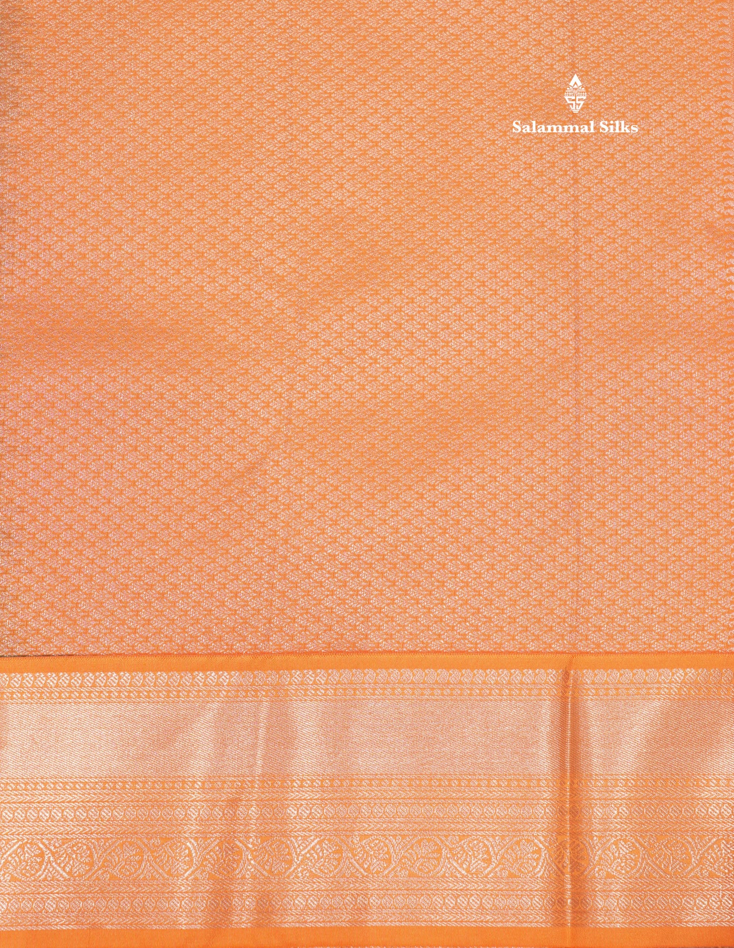 Saffire Green Colour Semi Silk Saree With Contrast Peach Border