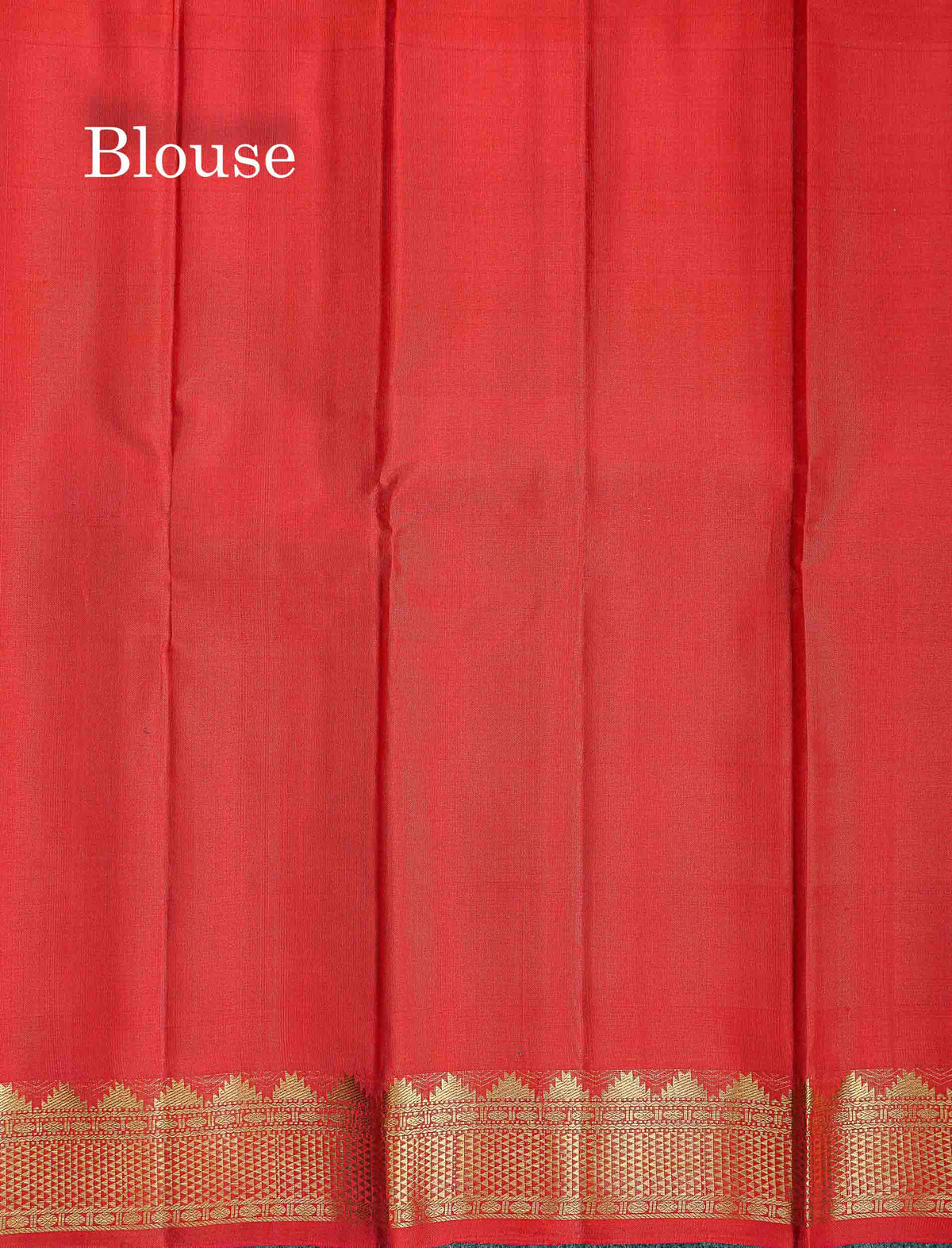 Pure Kanjivaram Silk Saree - Paalum Pazham Checks With Traditional Small Border