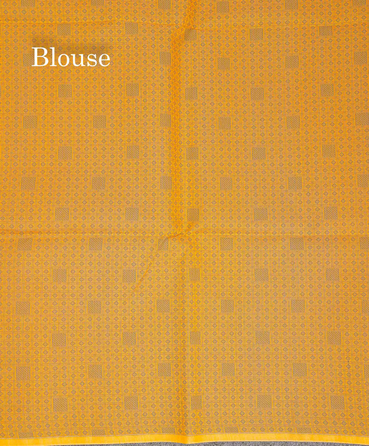 Cora Cotton Saree - Yellow Colour Body Thread Butta With Blouse