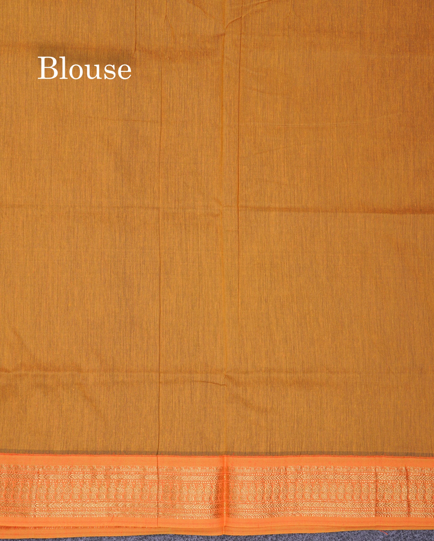 Beautiful Onion Pink Kalyani Cotton Saree With Contrast Mustard Yellow Blouse