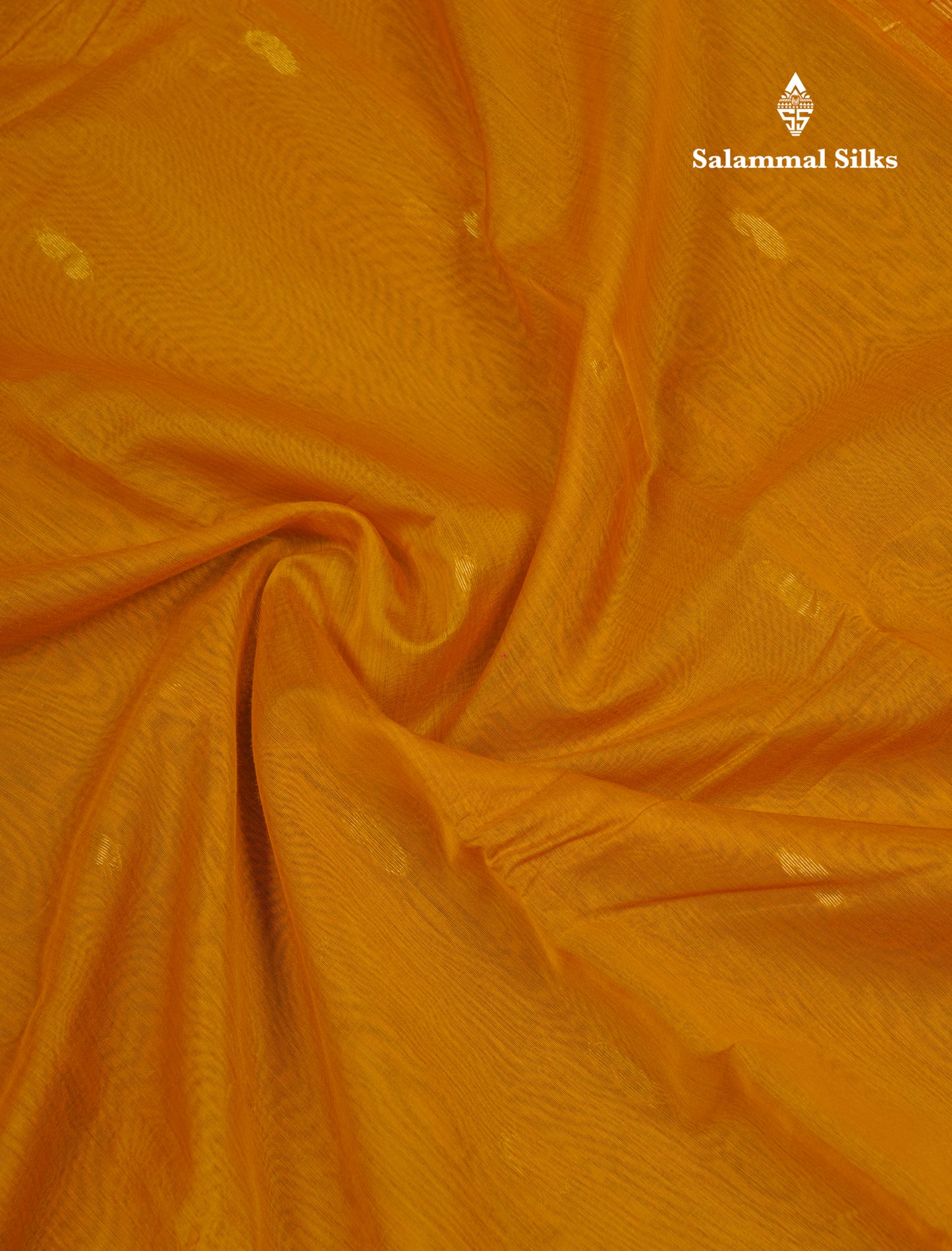 Beautiful Mustard Yellow Pure Cotton Saree With Contrast Dual Tone Pinkish Orange Border