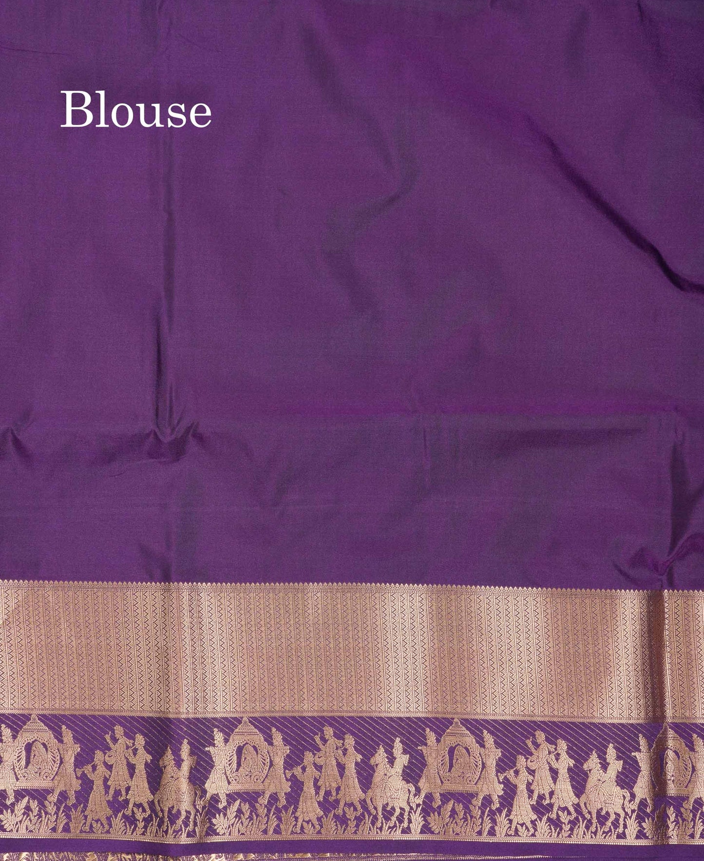 Beautiful Dark Purple Silver & Gold Zari  Semi Soft Silk Saree With Contrast Bottle Green Traditional Pallaku  Evening Morning Border
