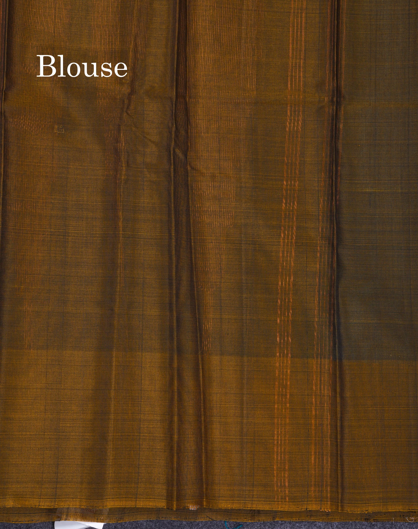 Beautiful Moss Green Pure Cotton Saree With Contrast Light Green One Side Border