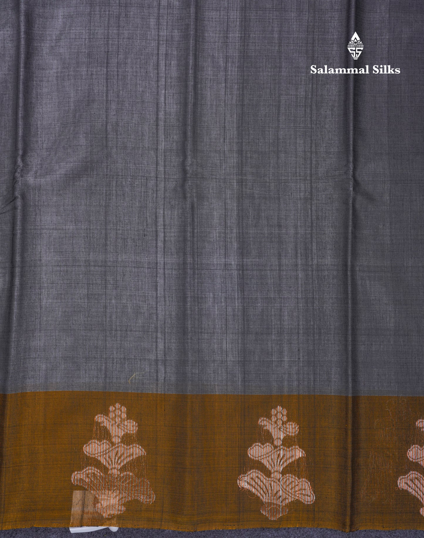 Beautiful Moss Green Pure Cotton Saree With Contrast Light Green One Side Border