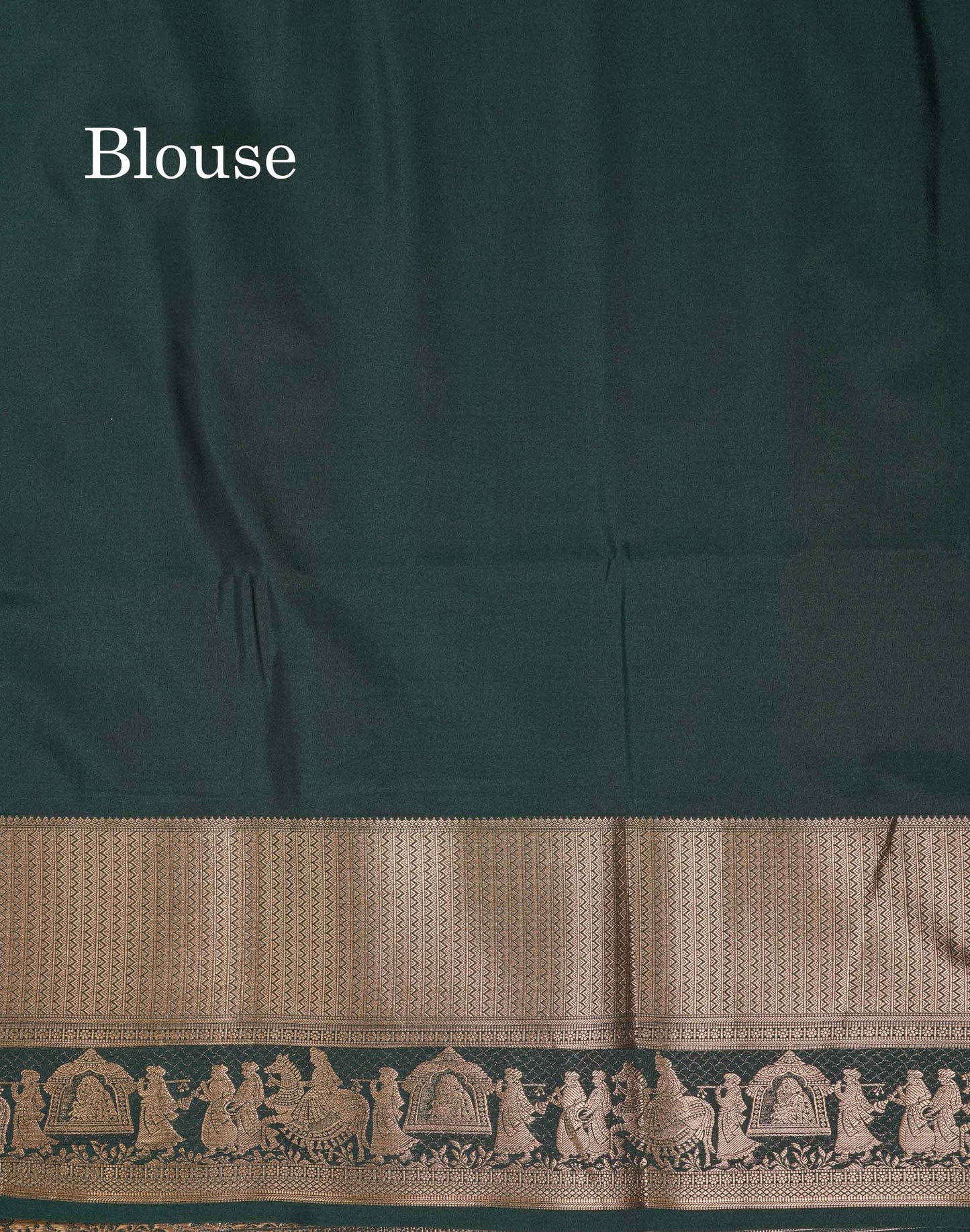 Beautiful Maroon Silver & Gold Zari Semi Soft Silk Saree With Contrast Bottle Green Traditional Pallaku  Evening Morning Border