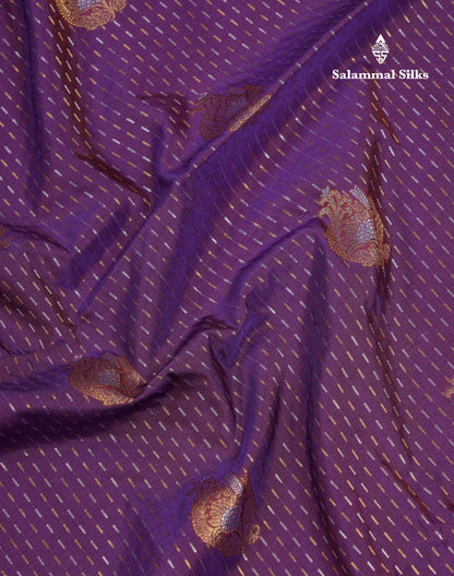 Beautiful Maroon Silver & Gold Zari Semi Soft Silk Saree With Contrast Bottle Green Traditional Pallaku  Evening Morning Border