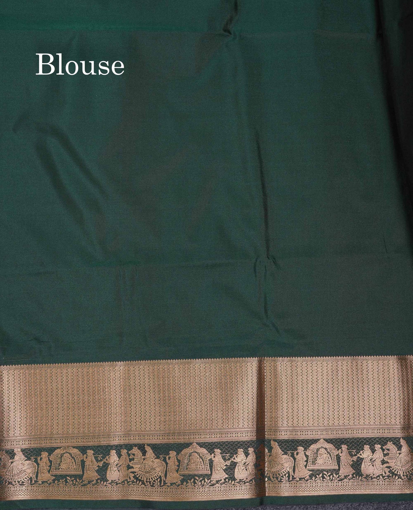 Beautiful Maroon Silver & Gold Zari Semi Soft Silk Saree With Contrast Bottle Green Traditional Pallaku  Evening Morning Border