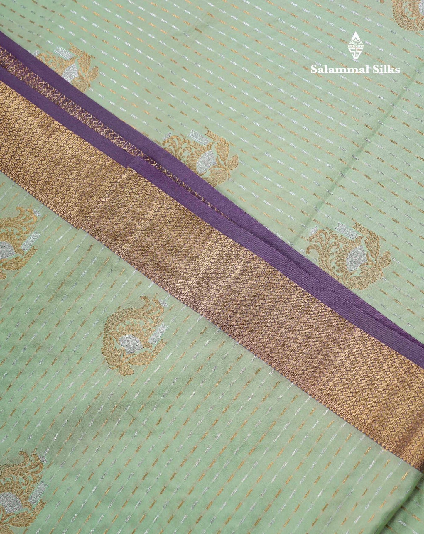 Beautiful Maroon Silver & Gold Zari Semi Soft Silk Saree With Contrast Bottle Green Traditional Pallaku  Evening Morning Border