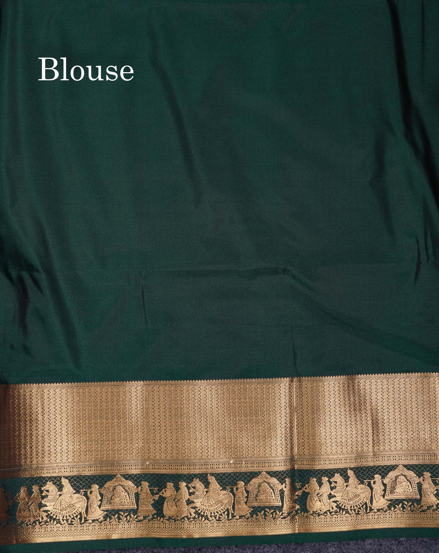 Beautiful Maroon Silver & Gold Zari Semi Soft Silk Saree With Contrast Bottle Green Traditional Pallaku  Evening Morning Border