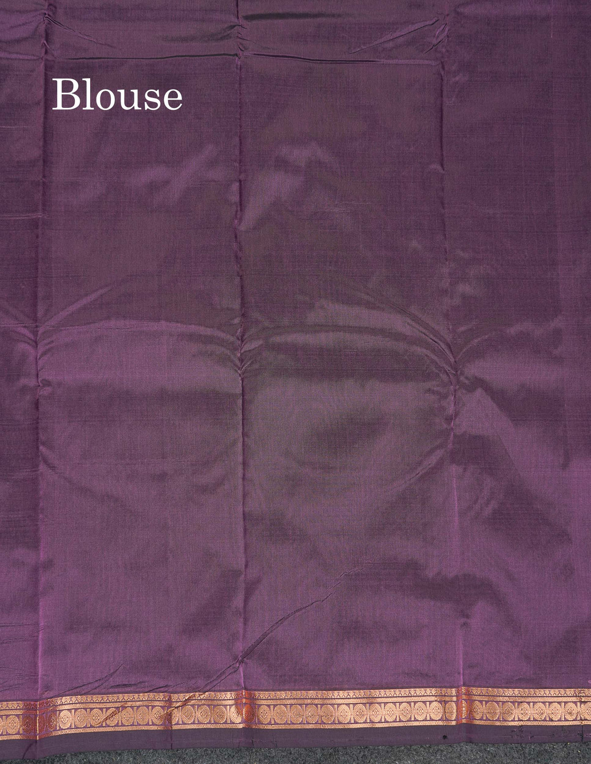 Semi Silk Saree - Magenta Colour Body Zari Butta With Traditional Small Border