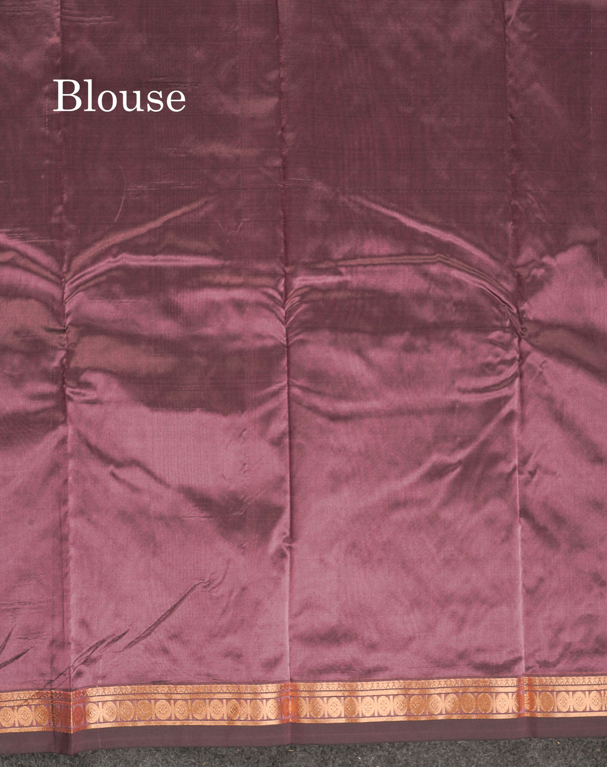 Semi Silk Saree - Chocolate Brown Colour Body Zari Butta With Traditional Small Border