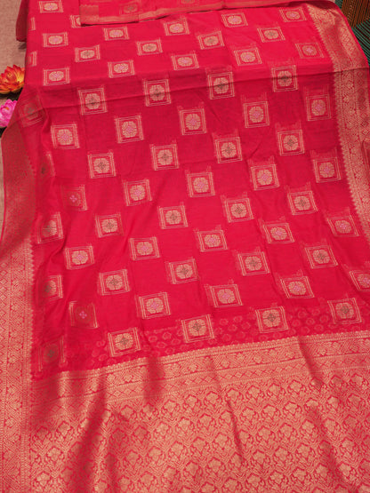Bottle Green Meena Work Beautiful Malbari Linen Fancy Saree With Blouse