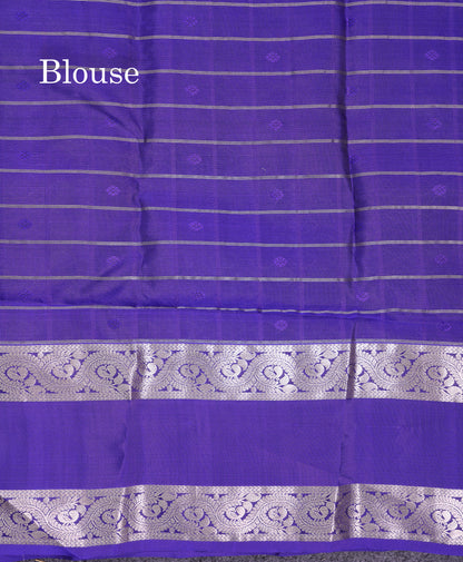 Beautiful Olive Green Puremix Silk Saree With Traditional Rettapet Border
