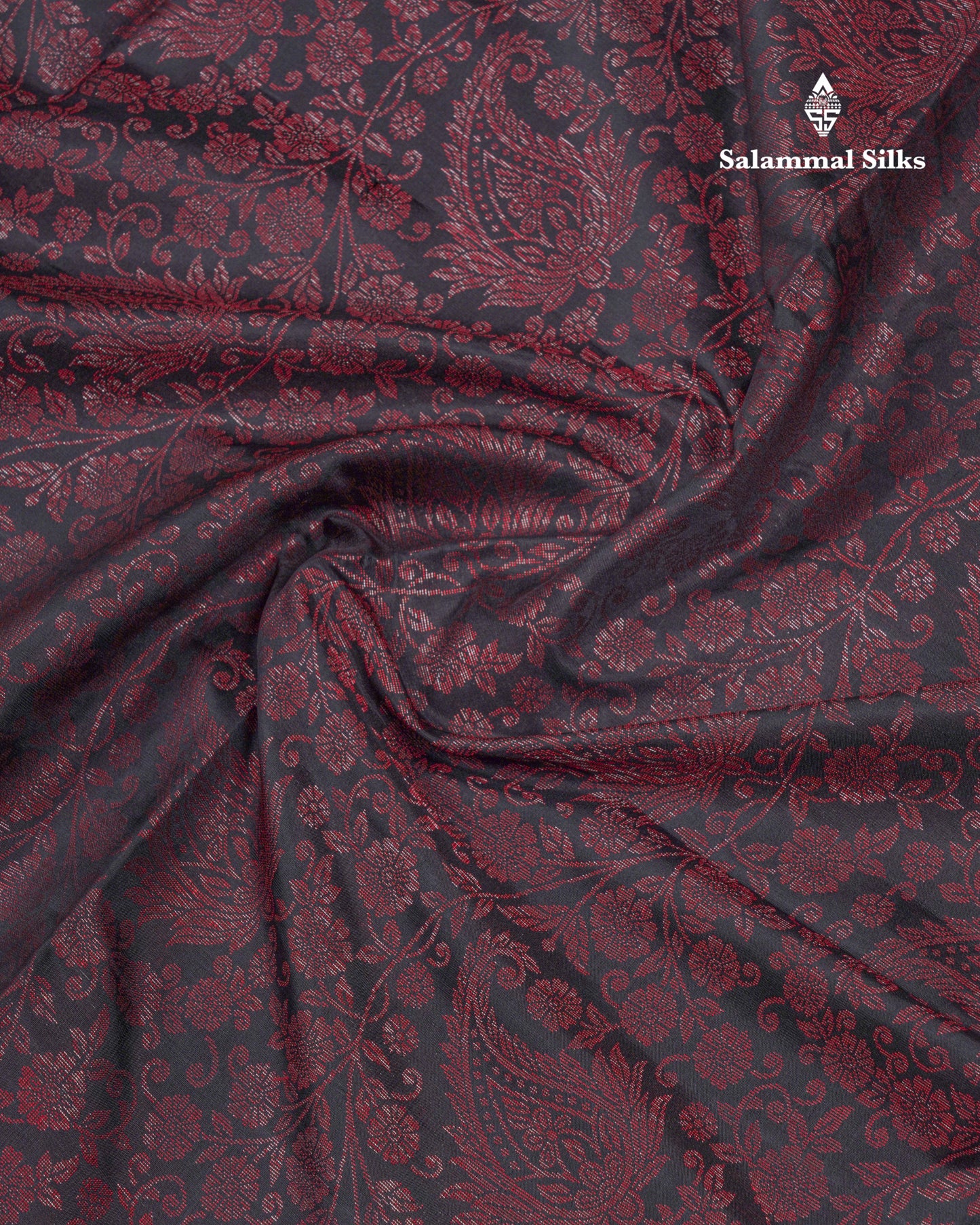 Beautiful Black Pure Kanjivaram Soft Silk Saree With Contrast Grey One Side Border