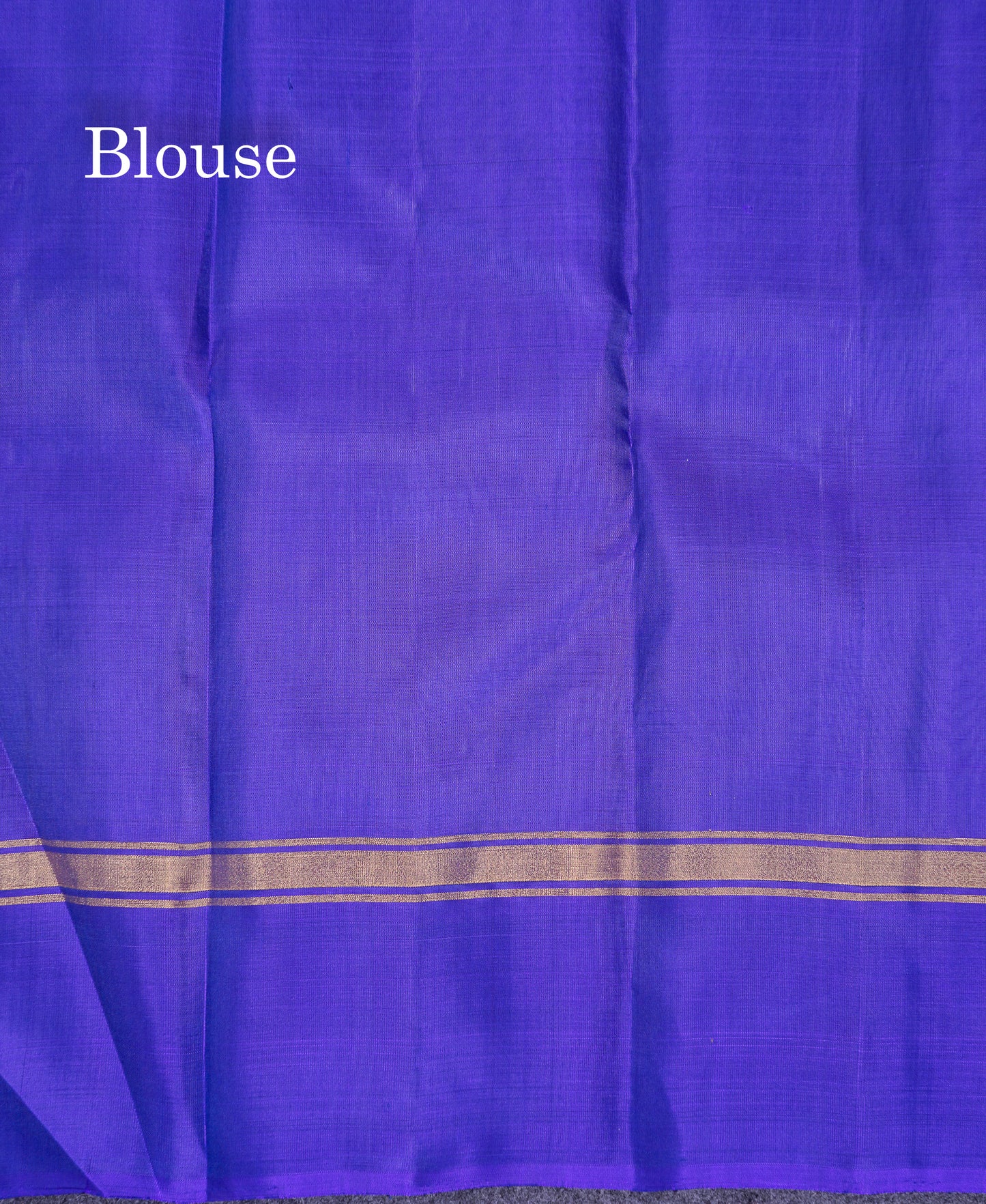 Beautiful Dual Tone Rexona Green Pure Kanjivaram Silk Saree With Contrast Navy Blue Fancy Border