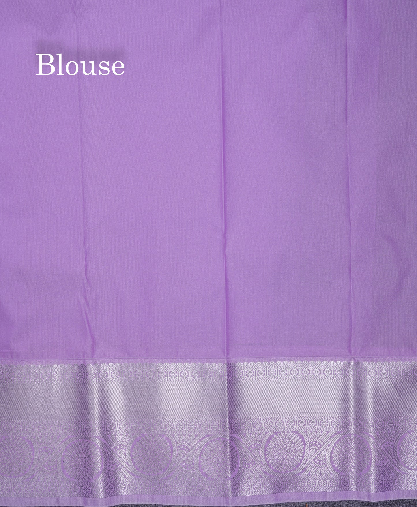 Beautiful Dark Brown Semi Silk Saree With Contrast Lavender Border
