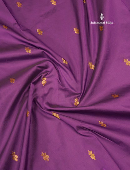 11 Yards Semi Silk Saree Peacock Blue with Contrast Pink Border