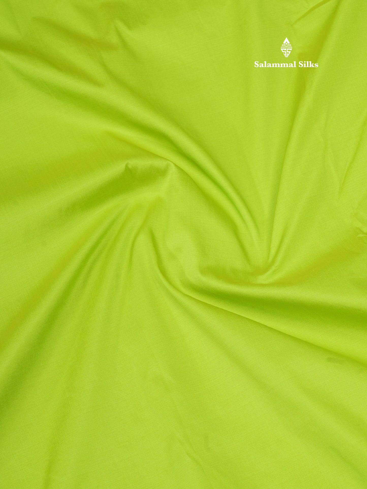 11 Yards Semi Silk Saree Green with Contrast Pink Border