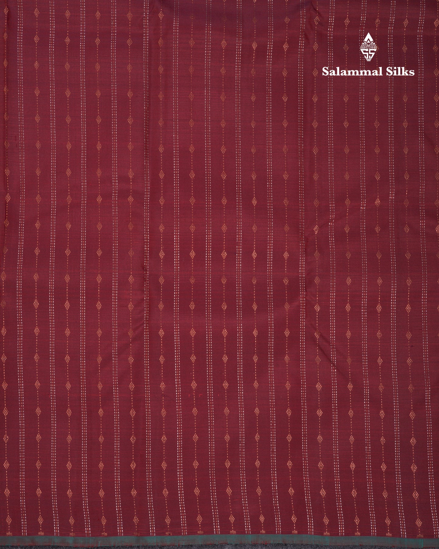 Beautiful Dark Maroon Fancy Pure Kanjivaram Silk Saree With Contrast Peacock Green Blouse