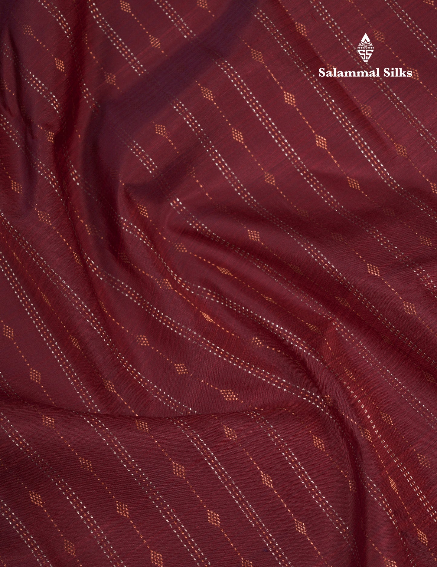 Beautiful Dark Maroon Fancy Pure Kanjivaram Silk Saree With Contrast Peacock Green Blouse