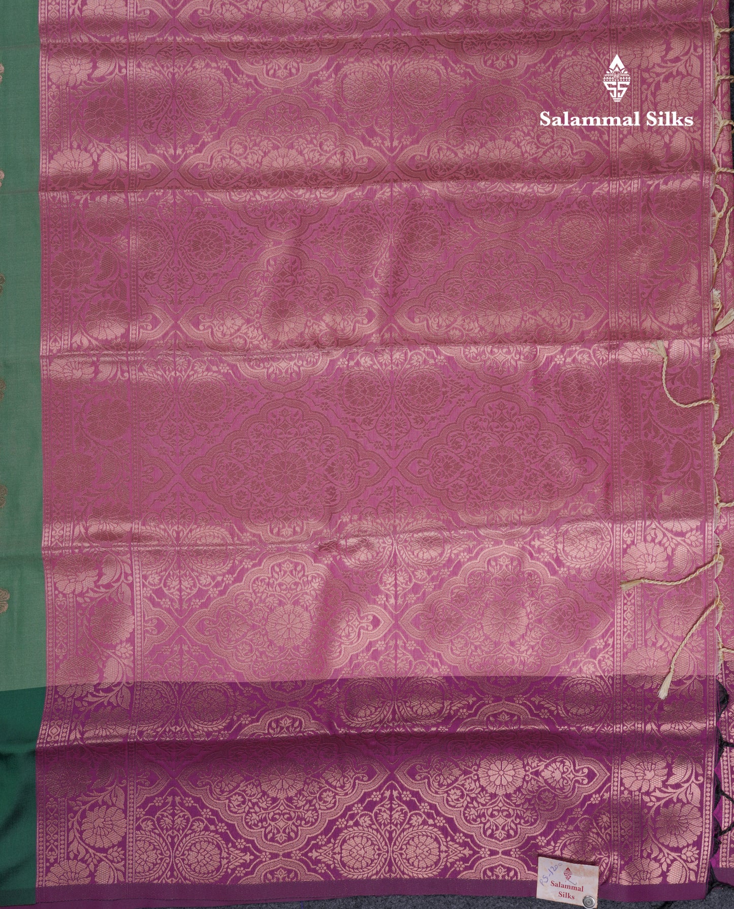Beautiful Dark Purple Butterfly Design Semi Soft Silk Saree With Contrast Dark Magenta Fancy Border