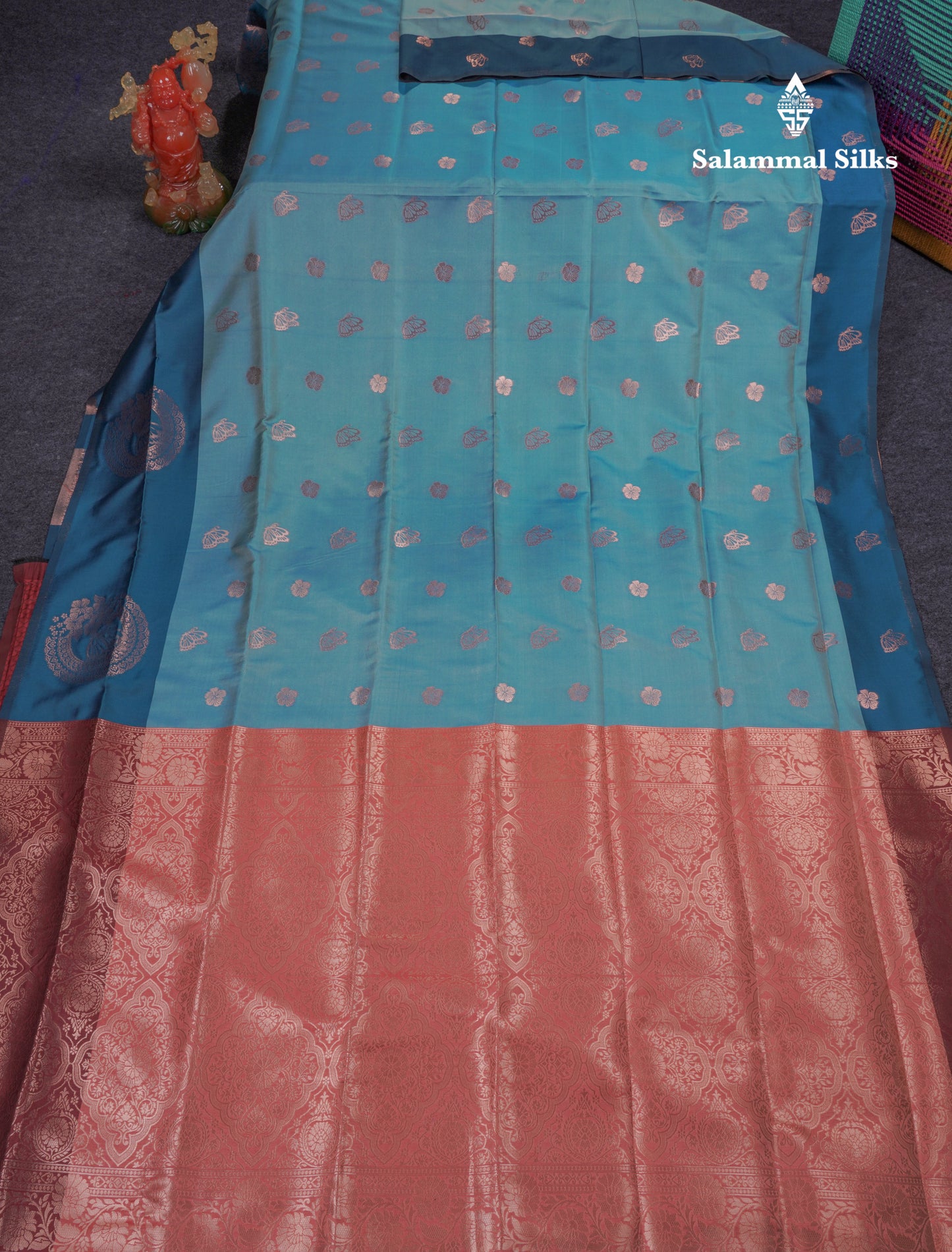 Beautiful Dark Purple Butterfly Design Semi Soft Silk Saree With Contrast Dark Magenta Fancy Border