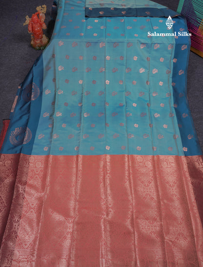 Beautiful Dark Purple Butterfly Design Semi Soft Silk Saree With Contrast Dark Magenta Fancy Border