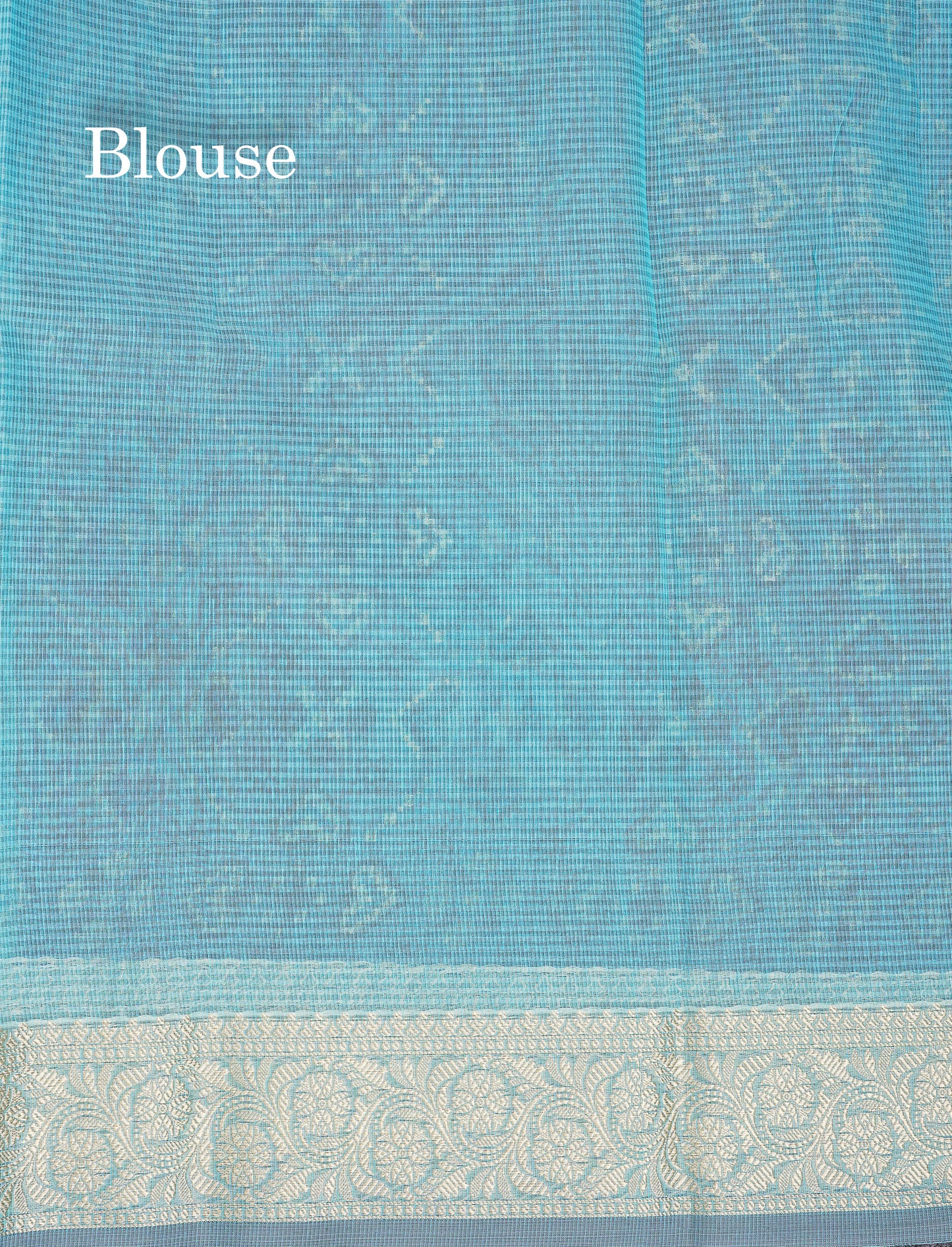 Beautiful Light Elachi Green Kota Cotton Fancy Saree With Fancy Border