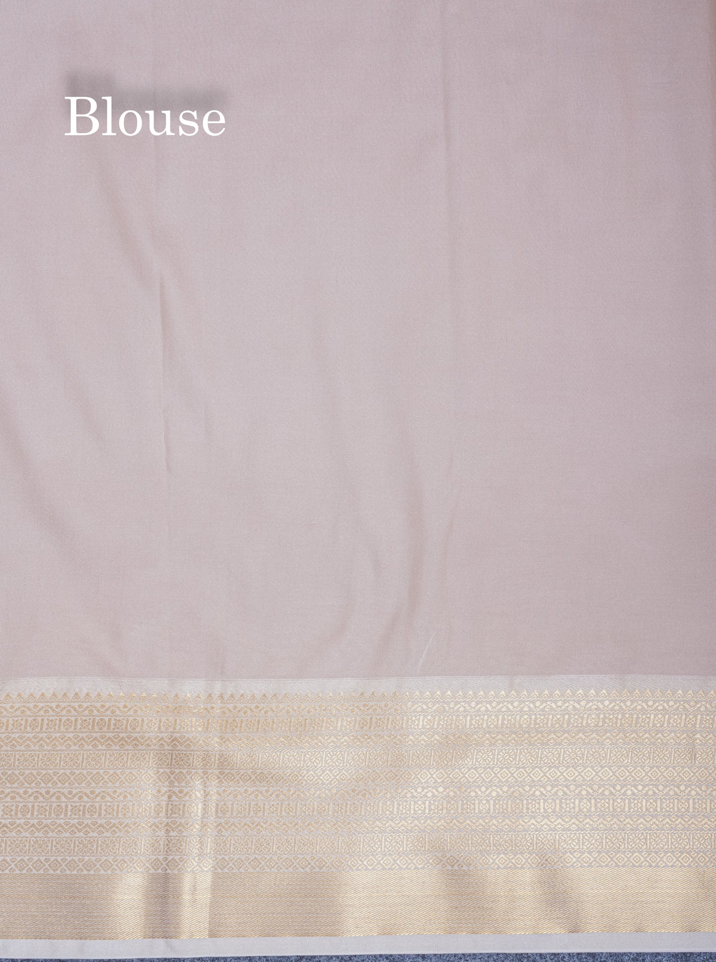 Dual Tone Reddish Maroon Semi Silk Saree With Contrast Beige Border